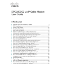 Cisco DPC2203C2 User guide