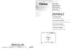 Clarion DVH943 Owner`s manual