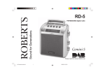 Roberts RD-5 Specifications