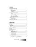 Motorola LM2000 User`s guide
