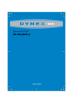 Dynex DX-46L260A12 User guide