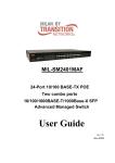 MiLAN MIL-SM2401MAF User guide
