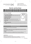 Daewoo DWR-WG3011RR Specifications