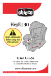 Chicco KEYFIT 30 User guide