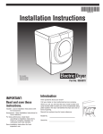 Installation Instructions