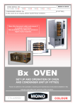 Mono Bx OVEN Specifications