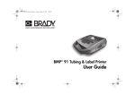 Brady BMP 91 User guide