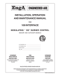 installation, operation and maintenance manual