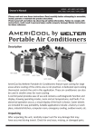 Weltem WPC-7000 Owner`s manual