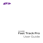 M-Audio Fast Track Pro User guide