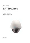 EverFocus Speed Dome EPTZ900 User manual