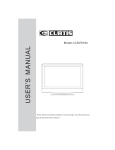 Curtis LCDVD194 User`s manual