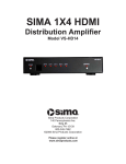 Sima VS-HD14 User manual