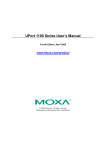 Moxa Technologies UPORT 1400 series User`s manual