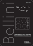 Bellini BCS604X-1 Instruction manual