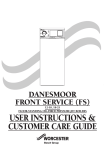 Worcester DANESMOOR Operating instructions