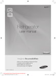 Samsung RL27TEFSW User manual