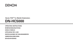 Denon DN-HC5000 - Serato ITCH Hardware/Software Package Operating instructions