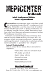 Audio Control EPICENTER Specifications