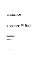 Crestron SW-MAIL Specifications