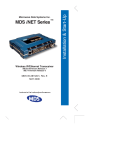 MDS MDS iNET 900 Specifications