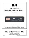 MFJ MFK-5124Y Instruction manual