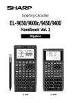 Handbook vol.1 (Algebra) for EL