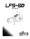 Chauvet LFS-5 User manual