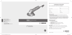 Bosch 7-115 Operating instructions