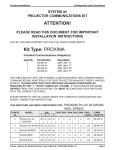 Proxima 6150 User`s manual