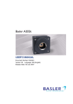 Basler A202k User`s manual