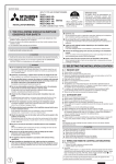 Mitsubishi MSZ-GA80 VA Installation manual