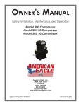 American Eagle SUH 30 Owner`s manual