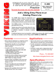 Viking E-40 Specifications