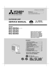 Mitsubishi Electric MUZ-FD NA Service manual