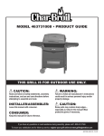 Char-Broil 463731008 Product guide