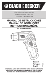 Black & Decker PD400 Instruction manual
