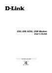 D-Link DSL-200 User`s guide