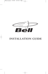 Bell EXPRESSVU Installation guide