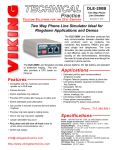 Viking DLE-300 Specifications