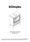 Dimplex RTOPSTV20 Operating instructions