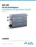 AJA Hi5-3D Specifications