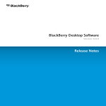 BlackBerry Desktop Software - 6.0.0