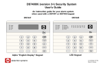 Bosch DS7445 User`s guide