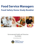 Food Service Managers - Louisville Metro Government