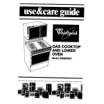 Whirlpool SM988PEP Use & care guide