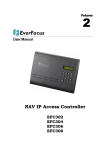 EverFocus EFC306 User manual