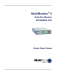 Multitech MT5600BA User guide