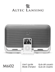 Altec Lansing M602 Troubleshooting guide