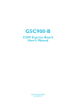 DFI G5C900-B User`s manual